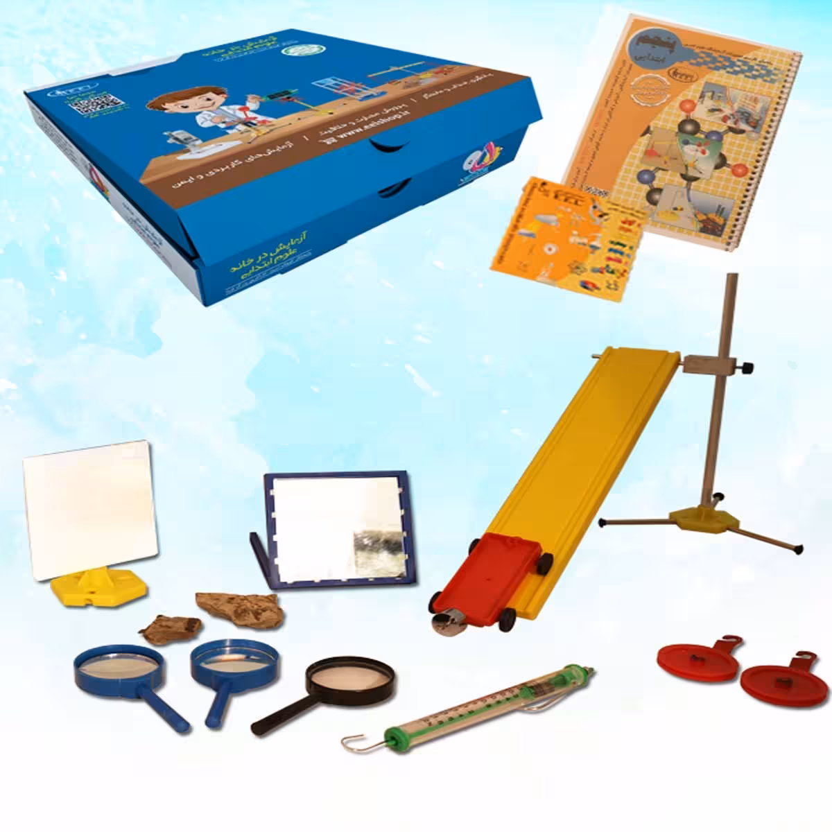 بسته آزمایش در خانه (علوم پایه پنجم دبستان)