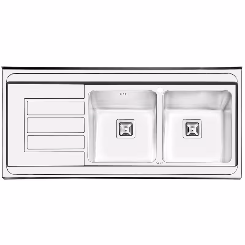 سینک ایلیا استیل 1062 روکار