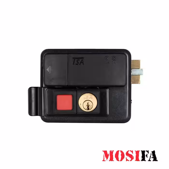 قفل برقی ریموتی کارت و تگ خوان تسا مدل 7071