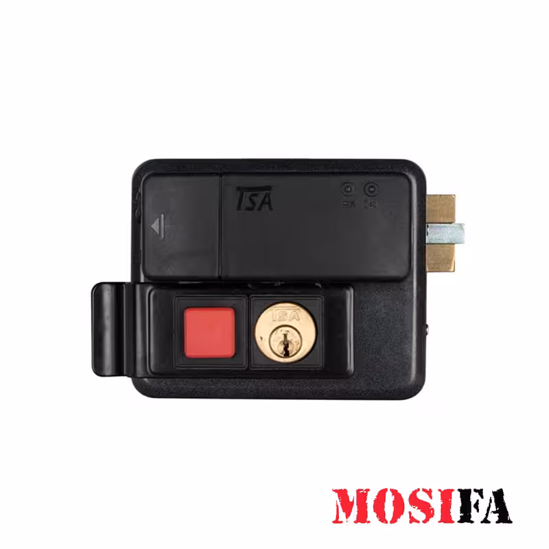 قفل برقی ریموتی کارت و تگ خوان تسا مدل 7071