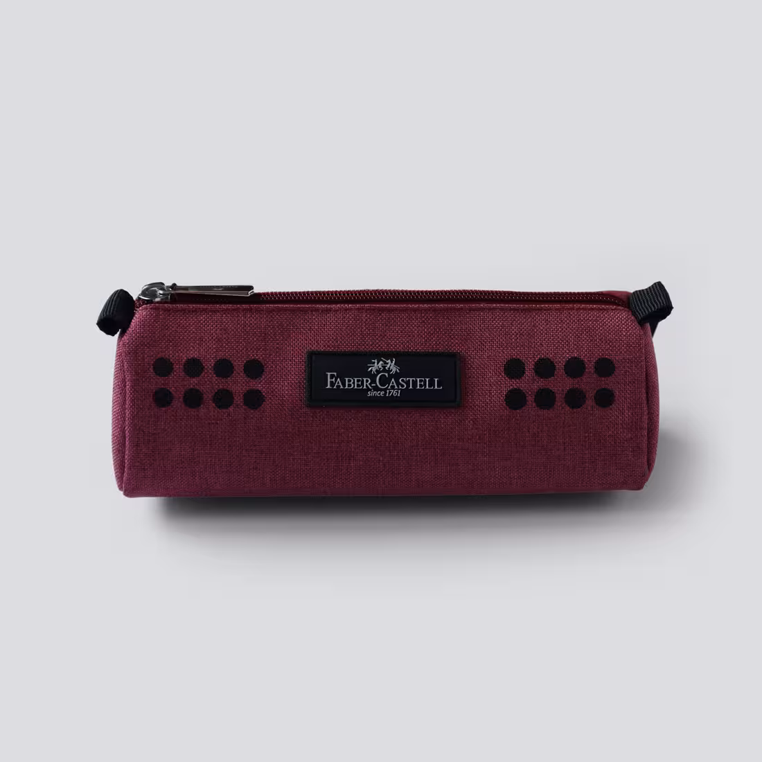 جامدادی تک زیپ گریپ سرخابی فابرکاستل (FABER-CASTELL)