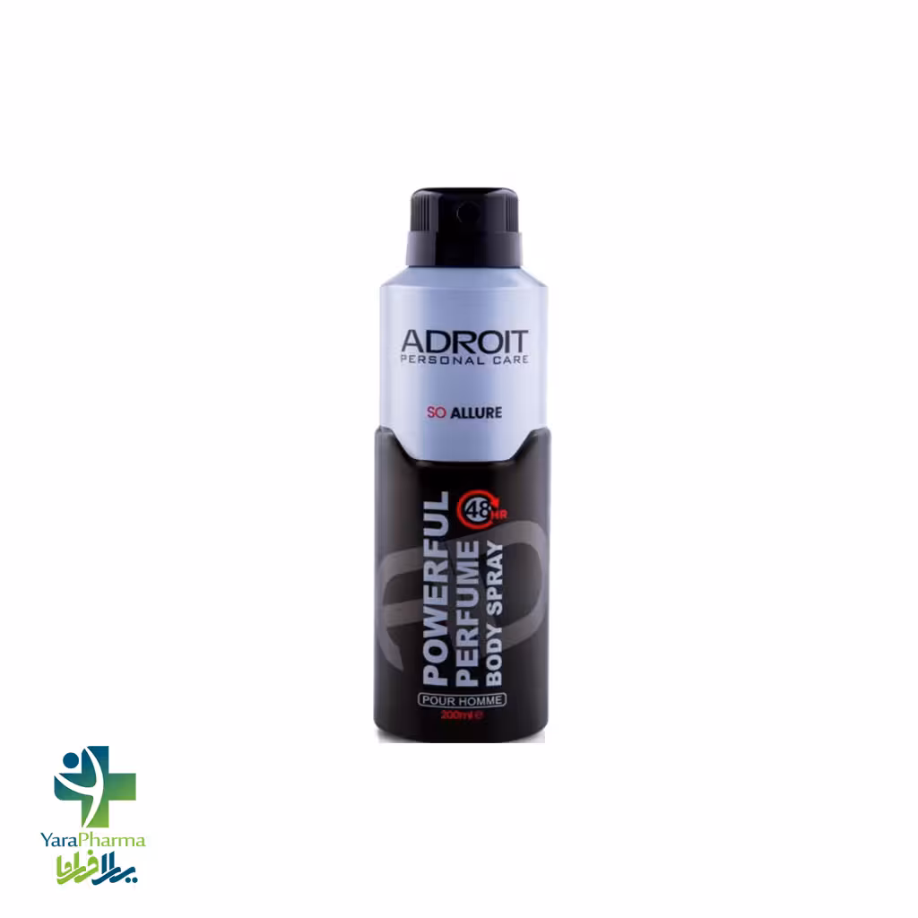 اسپری بدن ادرویت مدل سوالور 200 میل مردانه