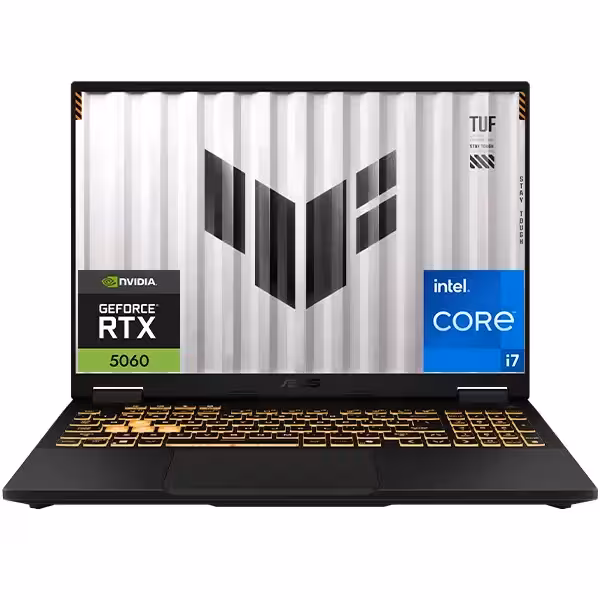 لپ تاپ گیمینگ ایسوس 16 اینچی مدل TUF Gaming F16 FX608JMR i7 14650HX 16GB 2TB RTX5060 LAPTOP