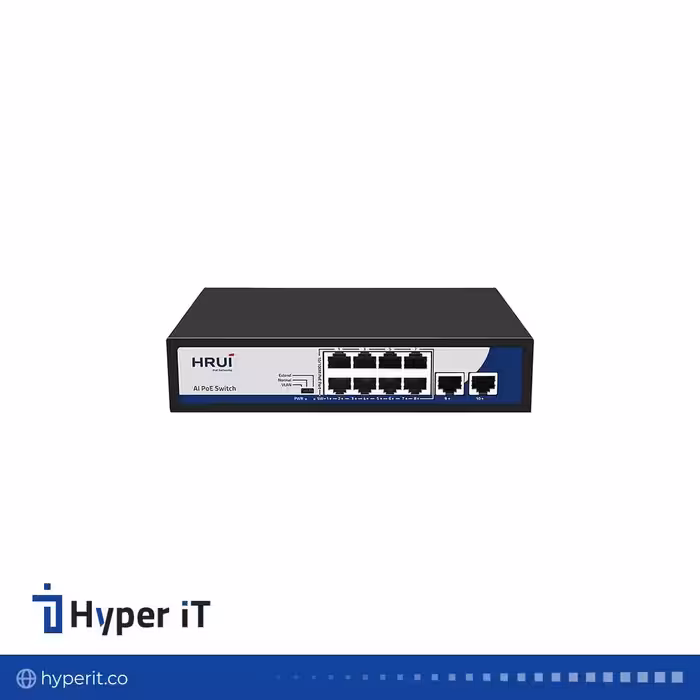 سوئیچ PoE HRUI مدل HR900-AF-82N