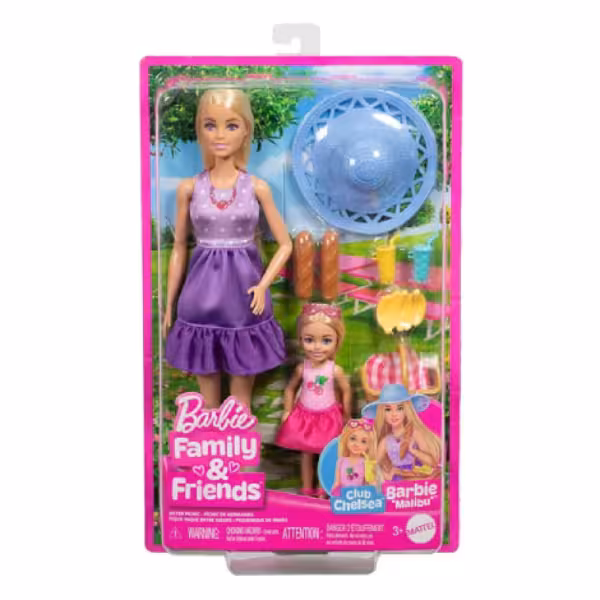 عروسک باربی مالیبو مدل Clothes and Accessories کد JBF43