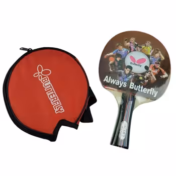 راکت پینگ پنگ 302 با کاور Butterfly