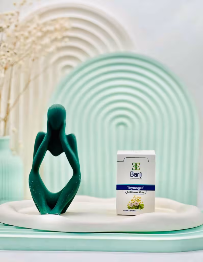 قیمت و خرید کپسول تیموژل 40 میلی گرم باریج اسانس 30 عددی -