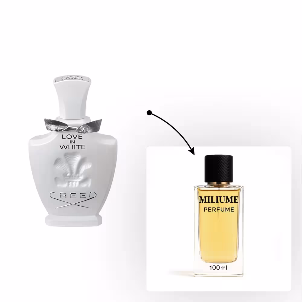 اسانس عطر Creed Love in White برند kpf - کد 2701 - کرید لاو این وایت 100ML - میلیوم پرفیوم