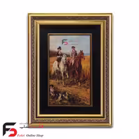 تابلو مخمل دوقاب 40*30 کد 105
