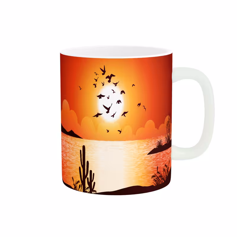 ماگ طرح پرندگان کد 930