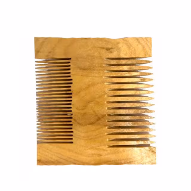 شانه چوبی دوطرفه کد 01
