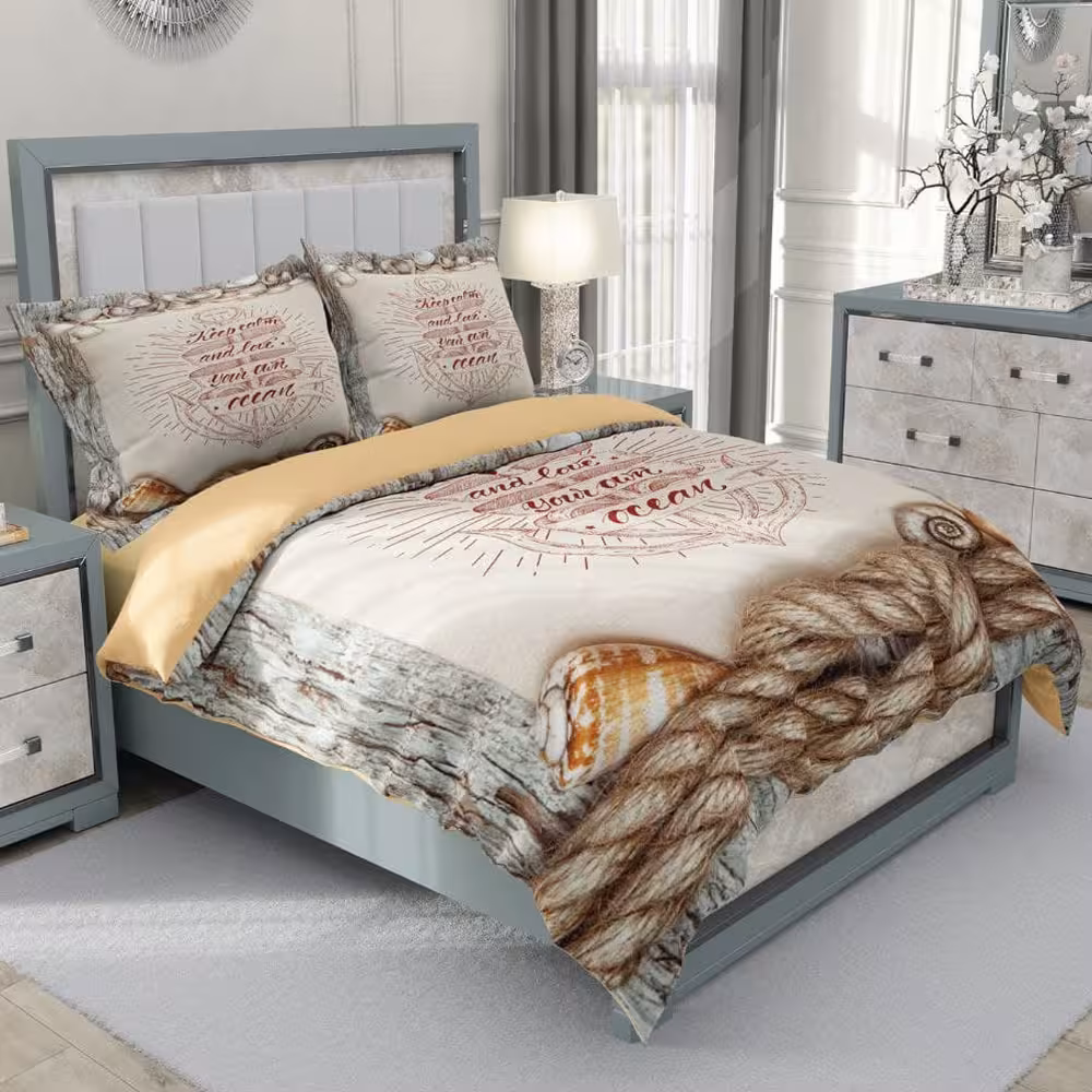 سرویس روتختی سه بعدی دونفره خوابکو مدل 122 سایز 160 در 200 سانتیمتر