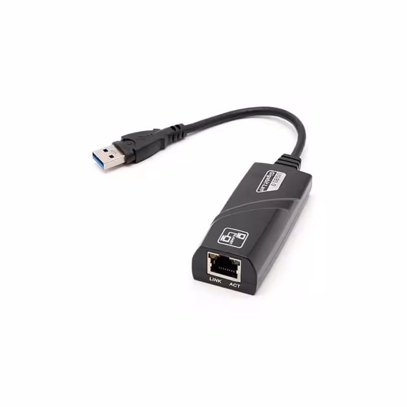 تبدیل USB3 TO LAN 10/100 سبز - یاسین کامپیوتر