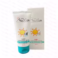 کرم ضد آفتاب مدیسان SPF40 مناسب برای کودکان حجم 50 میلی لیتر