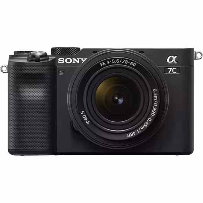 دوربین بدون آینه سونی Sony a7C Mirrorless Camera with 28-60mm Lens Black