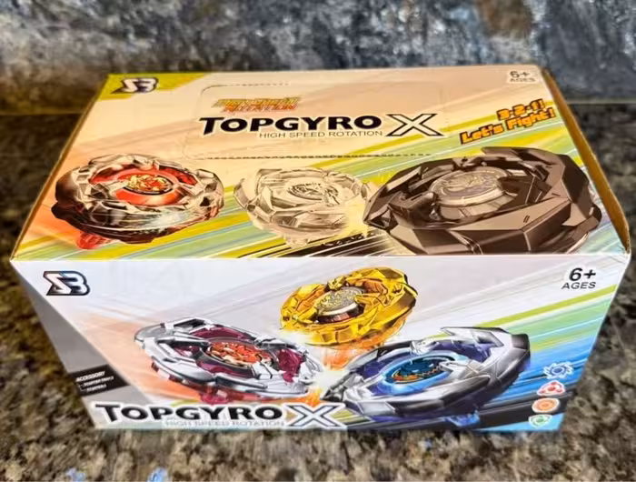 پک 8 عددی چمدونی فرفره انفجاری فصل 8 سری beyblade X کد BB314