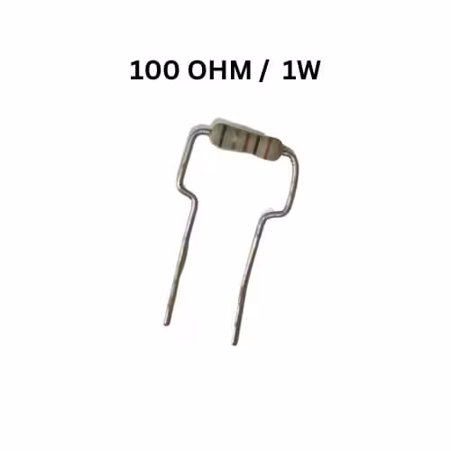 مقاومت وات متال اکسید 100 اهم 1 وات