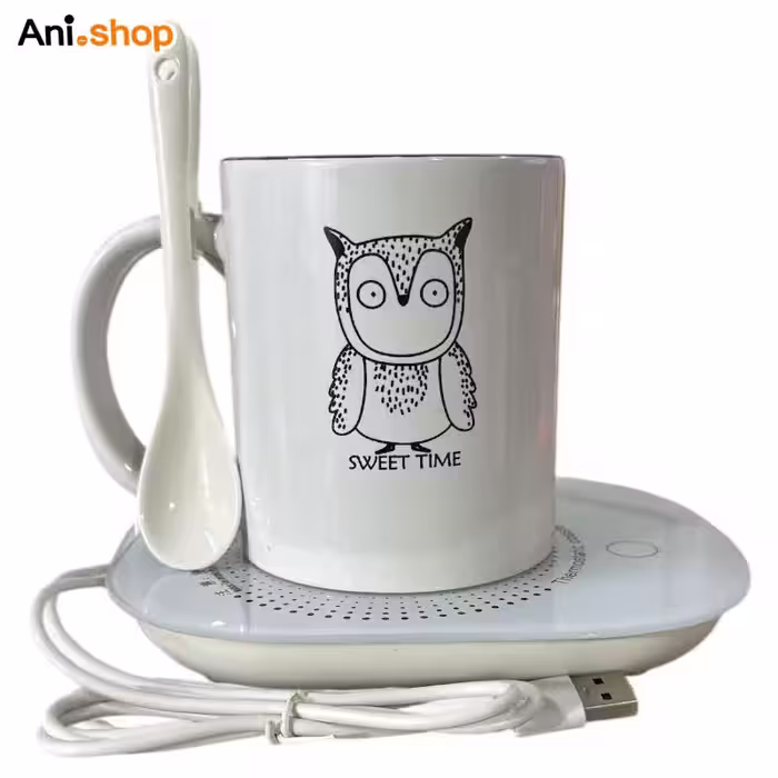 ماگ هیتر دار طرح جغد
