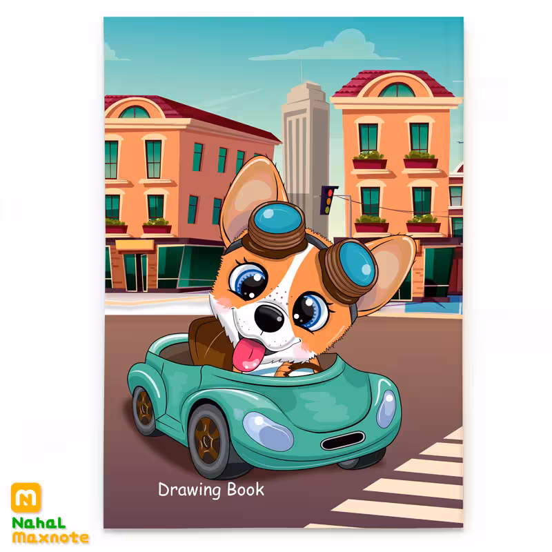 دفتر نقاشی 40 برگ کارتونی کد 9403.طرح 3