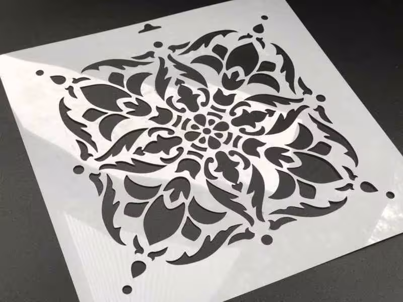 شابلون مینی کاشی کد 1595