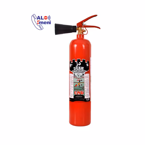 کپسول آتش نشانی 2 کیلوگرمی co2 دژ