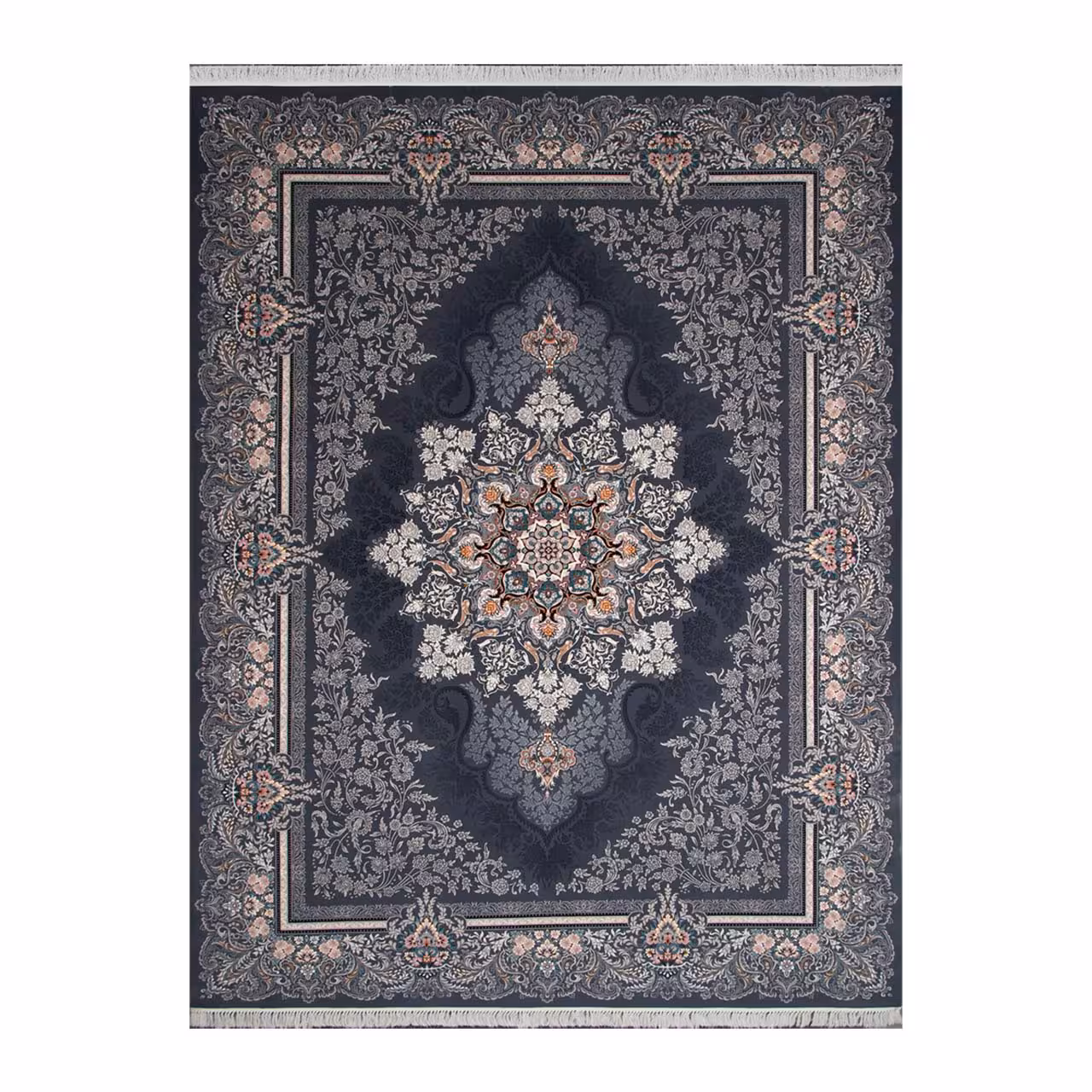 فرش ماشینی مدل دنیز دودی