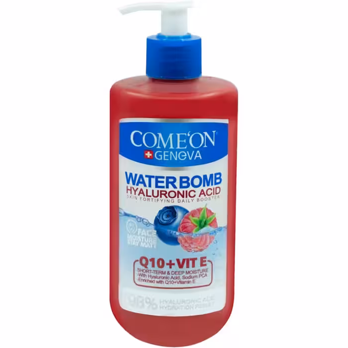 کرم پمپی بمب آبرسان Q10 کامان حاوی ویتامین E حجم 500 میلی لیتر