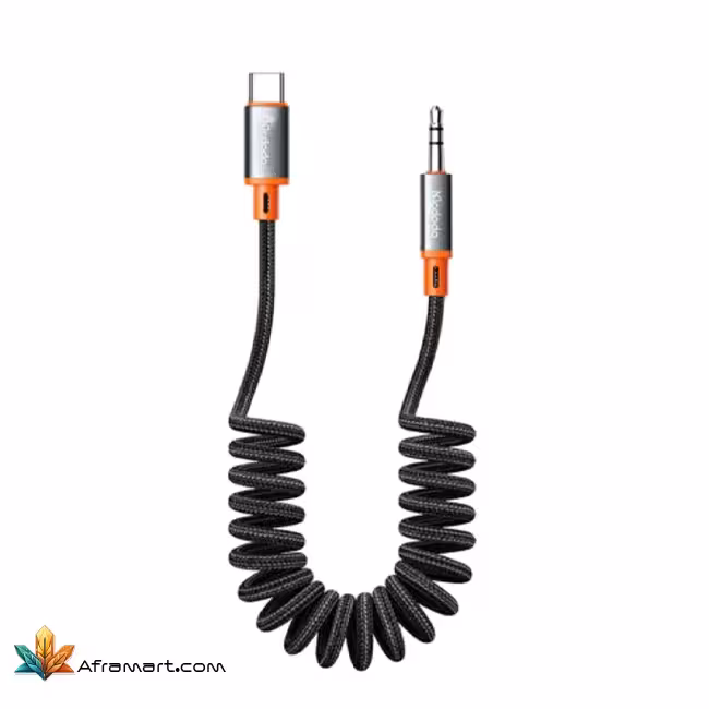 کابل تبدیل USB-C به جک 3.5 میلی‌متری مک دودو مدل CA-0900 طول 1.8 متر