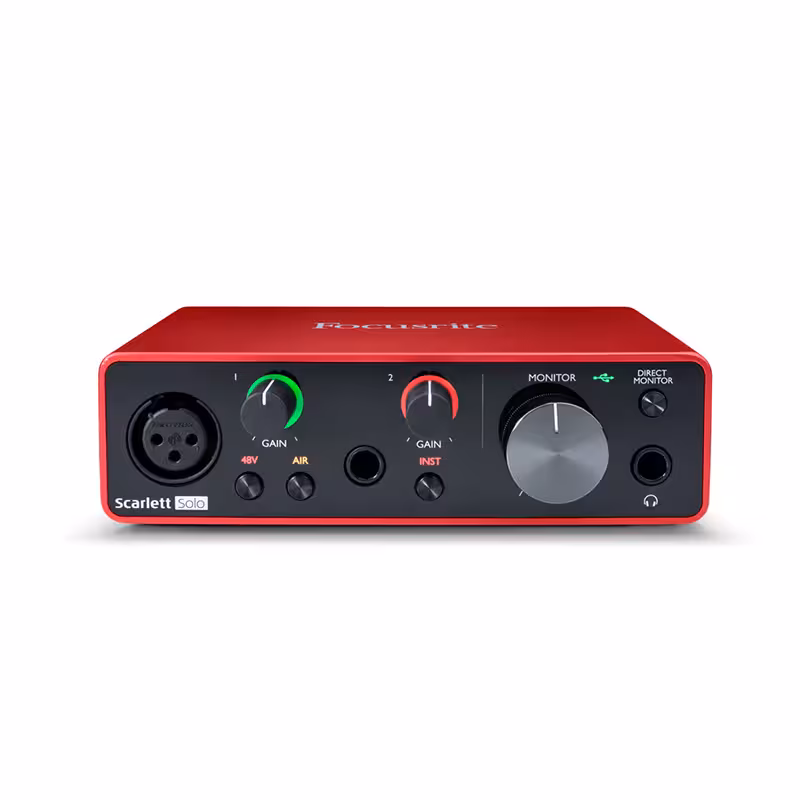 کارت صدا Focusrite Scarlett Solo 3rd Gen