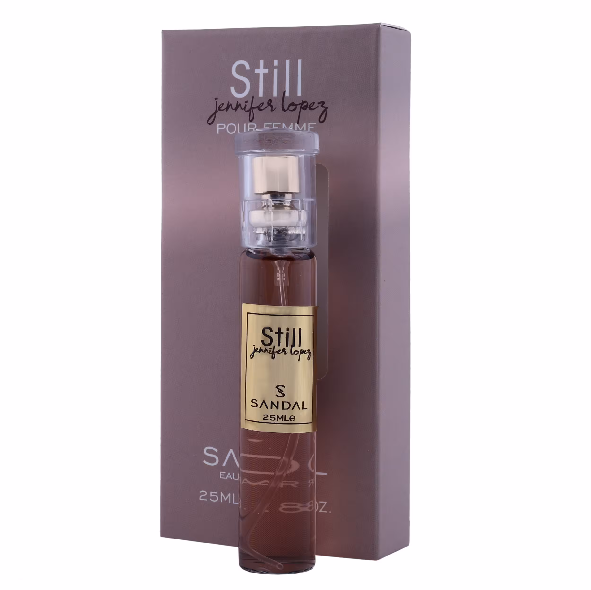 عطر جیبی زنانه سندل مدل استیل جنیفر لوپز حجم 25 میلی لیترعطر جیبی زنانه سندل مدل