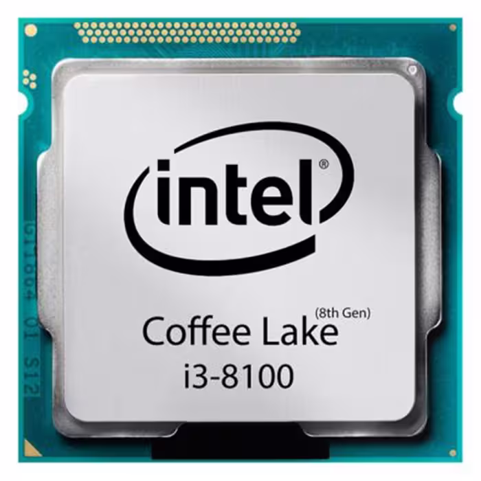 پردازنده اینتل سری Coffee Lake مدل Core i3-8100