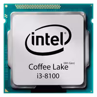 پردازنده اینتل سری Coffee Lake مدل Core i3-8100