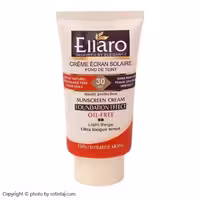 ضدآفتاب بژ روشن SPF30 فاقد چربی کرم پودری الارو