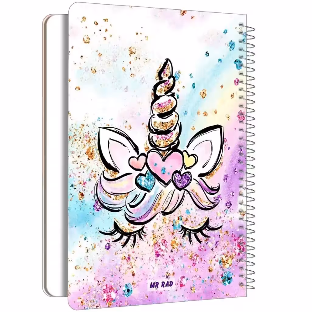 دفتر نقاشی فانتزی سیمی 50 برگ