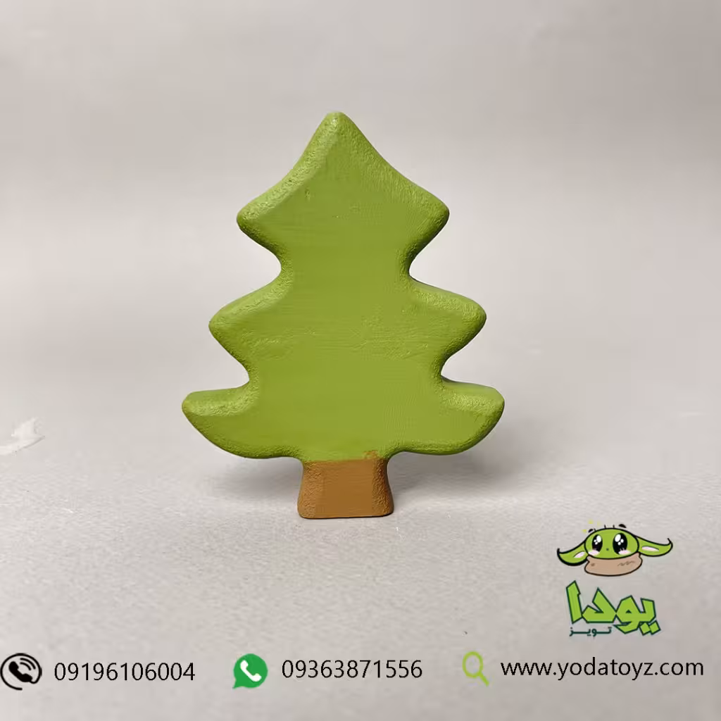 اسباب بازی چوبی درخت کاج