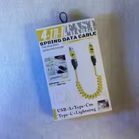کابل شارژ 4 کاره SPRING DATA CABLE مدل S229