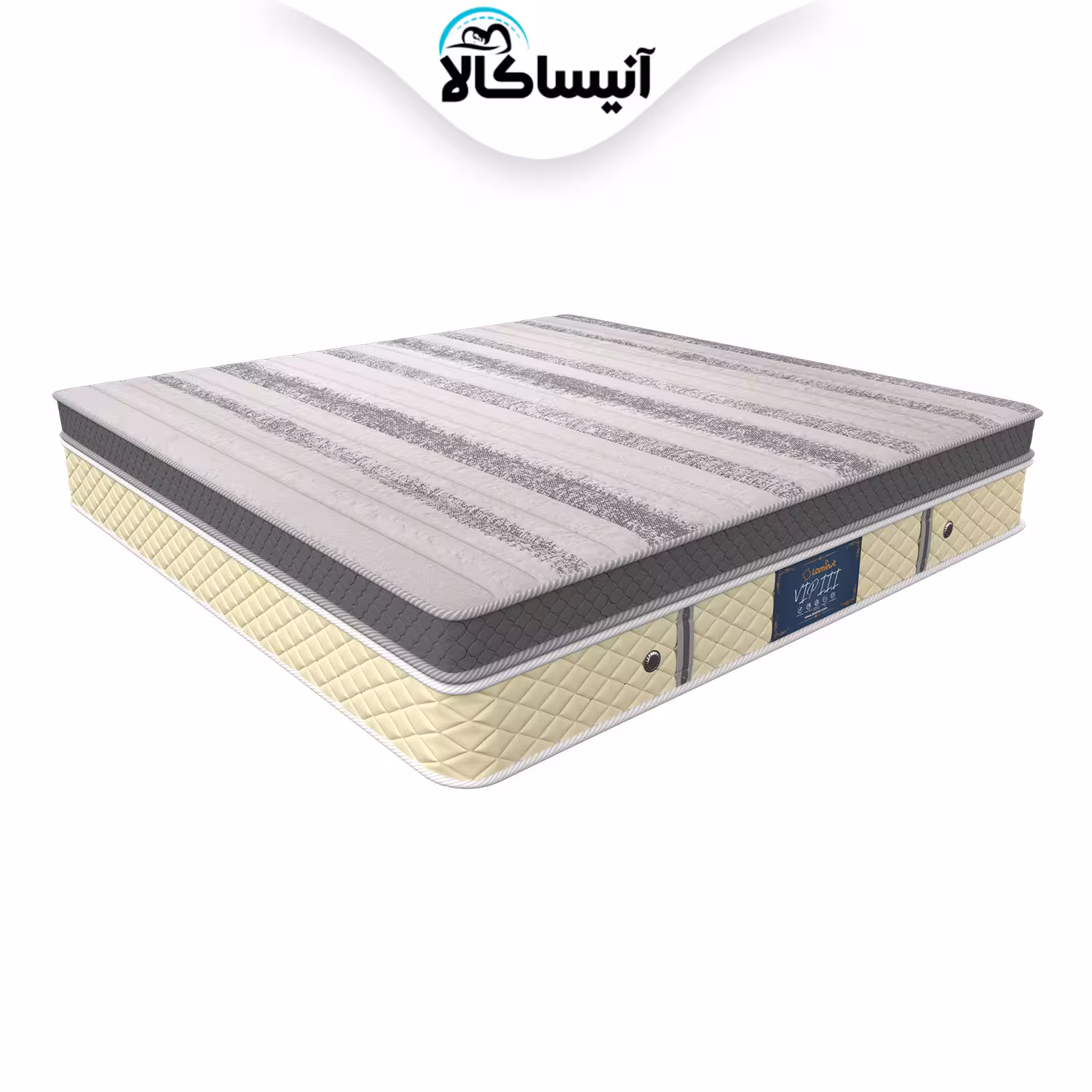 تشک یک نفره لمینیک مدل وی آی پی 3 سایز 200 × 120 سانتی متر