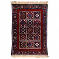 فرش دستبافت دو و نیم متری مدل قشقایی یلمه کد 990839