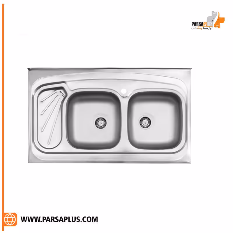 سینک روکار استیل البرز مدل 200/60