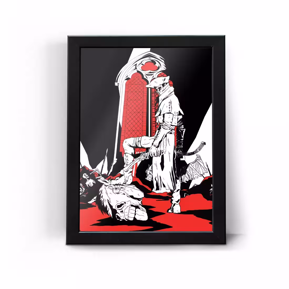 تابلو قاب بلادبورن Bloodborne