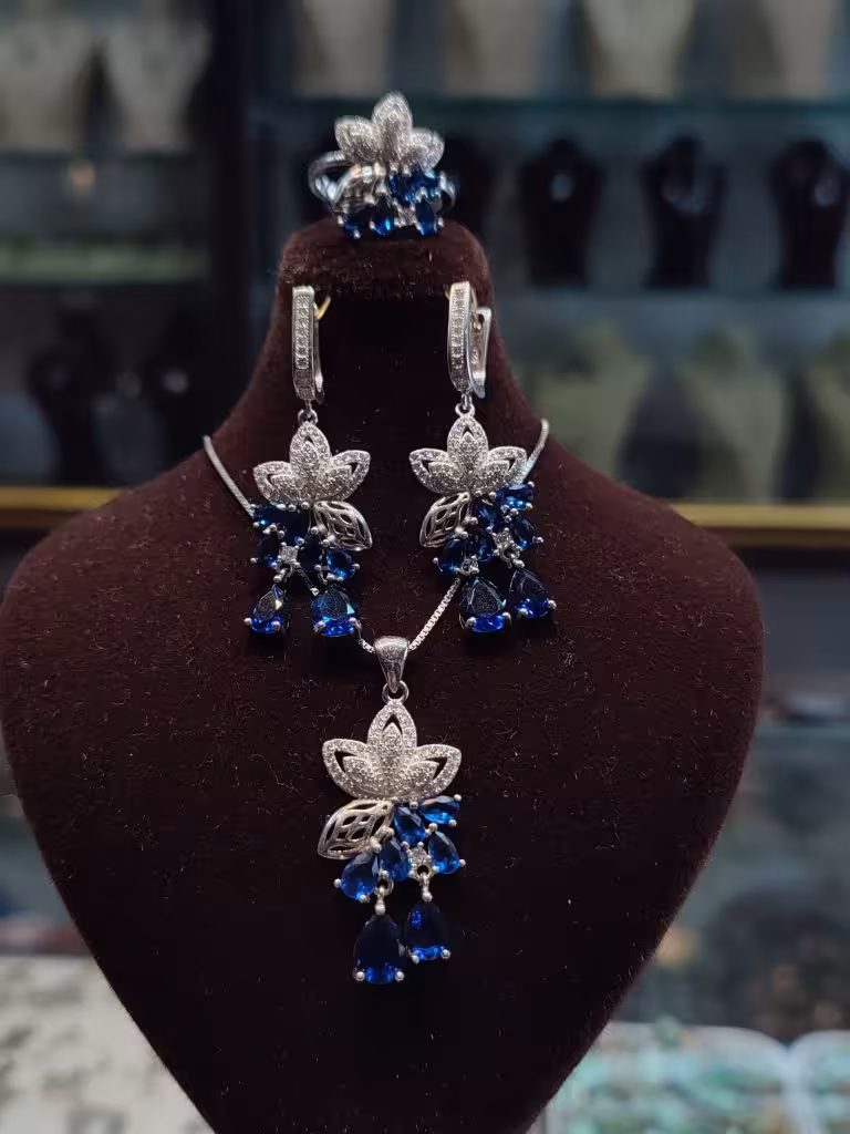 سرویس نقره زنانه – کد Ss298