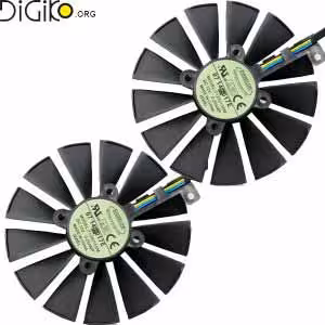 فن اورجینال کارت گرافیک MINI TECH ASUS 580