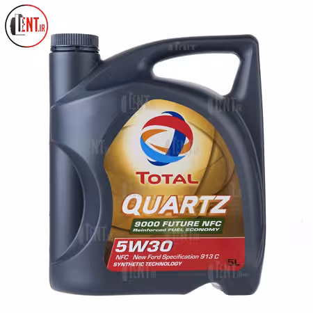 روغن موتور خودرو توتال 5W-30 مدل Quartz 9000 Future NFC حجم 5 لیتر