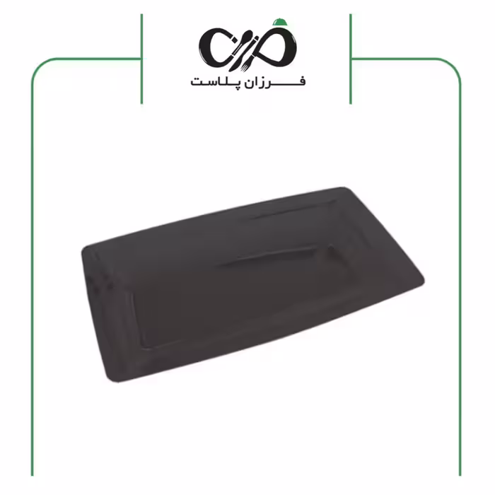 دیس یکبار مصرف لوکس کوچک مشکی کوشا (100عددی)