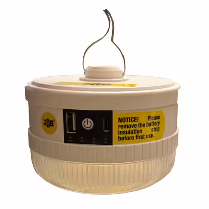 چراغ قوه شارژی جاب مدل JB-80WT با نور مهتابی