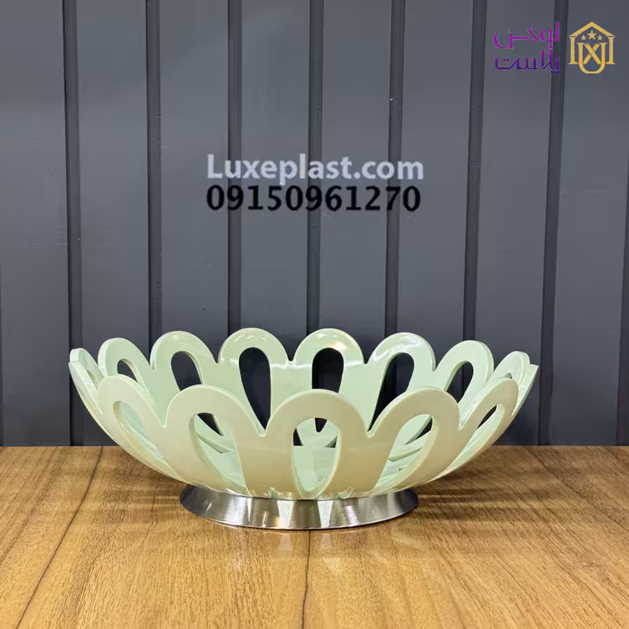 سبد میوه پایه استیل لیمون کد