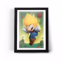 تابلو قاب سوپر ماریو Super Mario