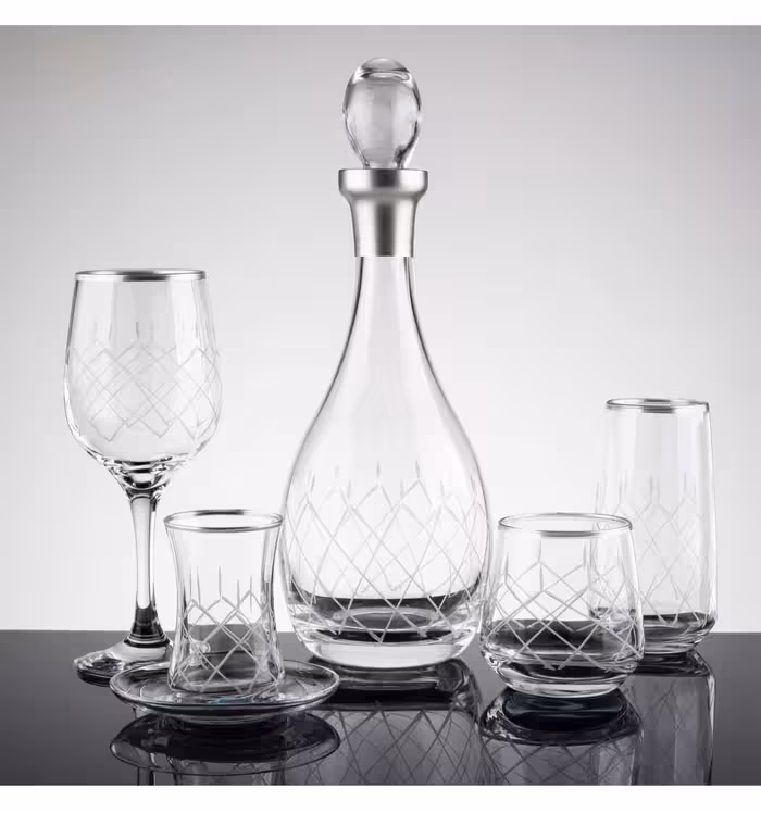 سرویس پارچ و لیوان آب خوری 12 نفره 61 پارچه Decores Home ترکیه