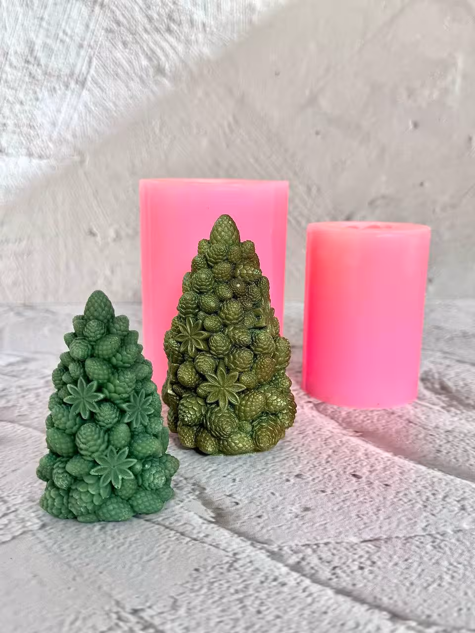 قالب سیلیکونی کاج میوه دار