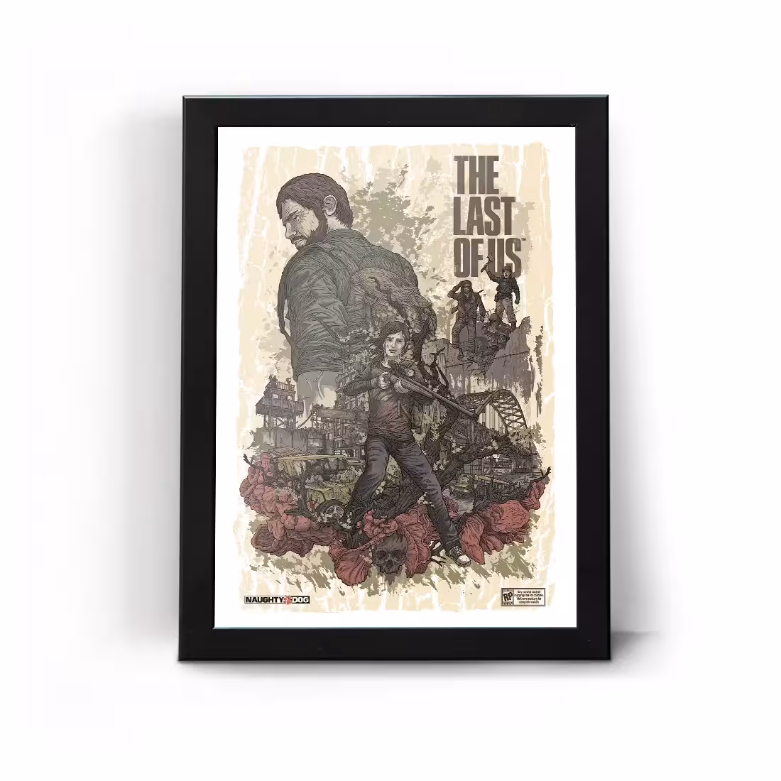 تابلو قاب آخرین بازمانده از ما The Last Of Us 54